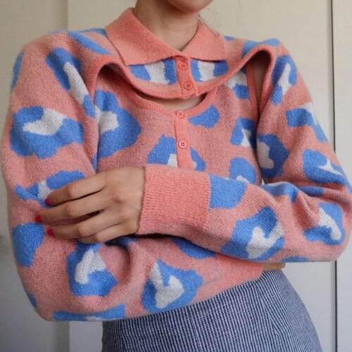 Y2K Hollow Out Sexy Women Skinny Mini Long Sleeve T Shirt 2021 Autumn Winter Basic Cropped Tees Tops