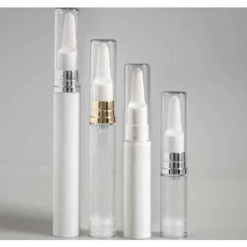 100pcs 5ml 10ml 15ml Airless Bottle For Cosmetics, Airless Lotion Pump Bottle,Eye Cream Vacuum Bottle SN587