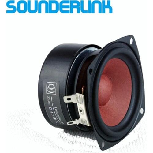 2PCS/LOT Sounderlink HiFi 3'' Full Range Speakers 3 inch unit tweeter Medium and bass repair DIY home theater