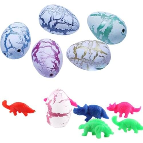Novel Water growing Hatching Inflation Dinosaur egg Dinosaur toy Creative toy Dino egg model Magic toy learning Educational Toys
