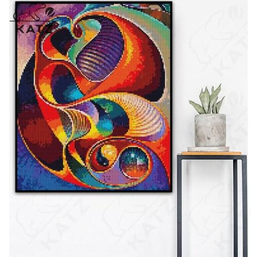 5D Abstract Line Diamond Painting Color Figure Embroidery Crossing Diy Mosaic Art Gift Handmade Cross Stitch Home Decoration
