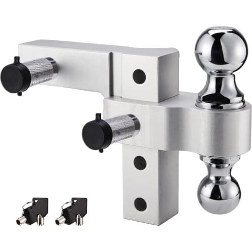 For Polaris RZR Ranger For Can-Am Universal UTV Accessories 6" Drop Adjustable Trailer Hitch Ball Mount FOR Can am Maverick X3