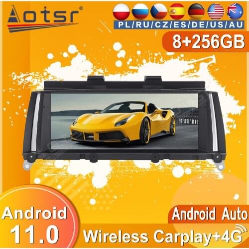 8+256G Android 11 Tape Radio Recorder Car For BMW X3 X4 F25 F26 2011 2012 2013 - 2016 GPS Navi Player Stereo Autoradio Head Unit
