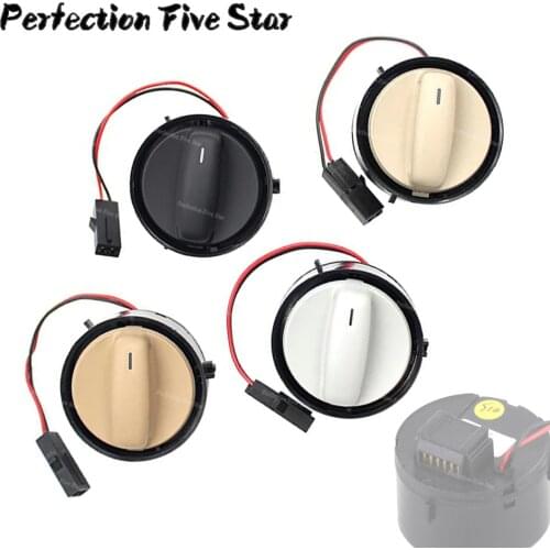 Black Beige Grey Gray Sun Roof Reading light Switch Skylight Button for VW Jetta 2006-2012 Golf MK5 Bora Passat B6 1KD959613