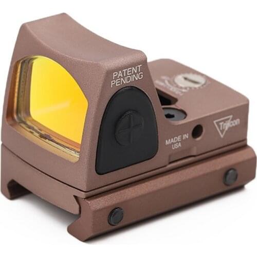 Mini RMR Red Dot Sight Collimator Glock Reflex Sight Scope Tactical Riflescope with 1913&Glock Mounts for Airsoft Hunting Rifle