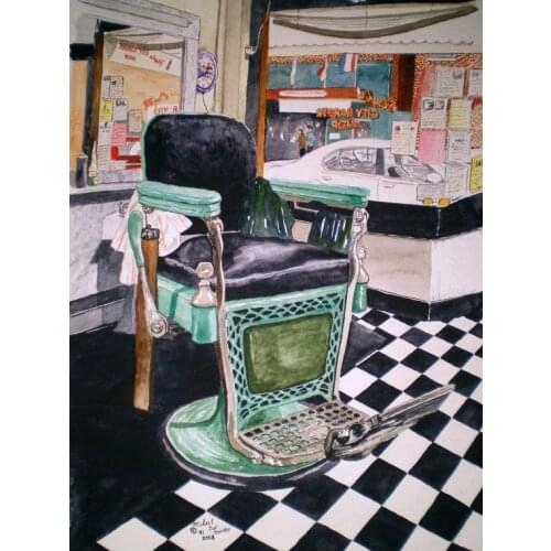 FLOYD barber shop VINTAGE STYLE METAL TIN SIGN POSTER BARBER SHOP