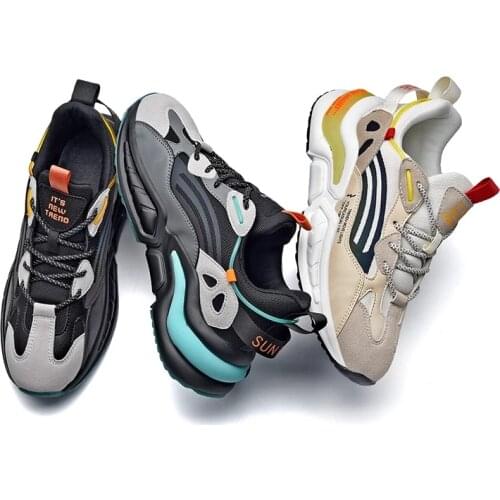 2021 Summer Mens Sneakers Breathable Men Casual Shoes Zapatos Casuales De Los Hombres Lace Up Platform Shoes Tenis Masculino