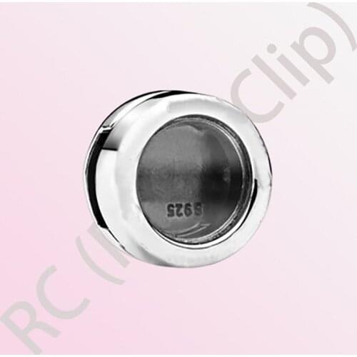 Genuine 100% 925 Sterling Silver Beads Reflexions Locket Clip Charms fit Original Pandora Reflexions Bracelets Women DIY Jewelry