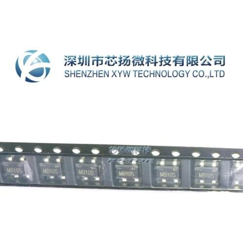 NEW Original 100PCS MB10S MB10 0.5A 1000V Rectifier SOP4