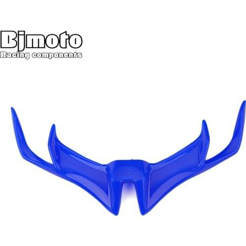 BJMOTO Motorcycle Front Fairing Aerodynamic Winglets ABS Plastic Cover Protection Guards For Yamaha R15 V3 2017-2020