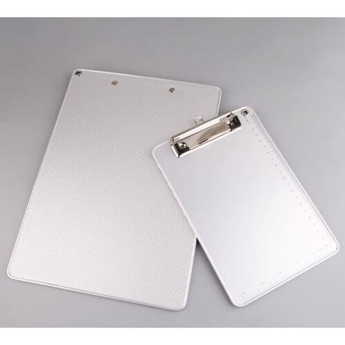 Portable A4/A5 Aluminum Alloy Writing Clip Board Antislip File Hardboard Paper Holder for Office School Stationery Supplies