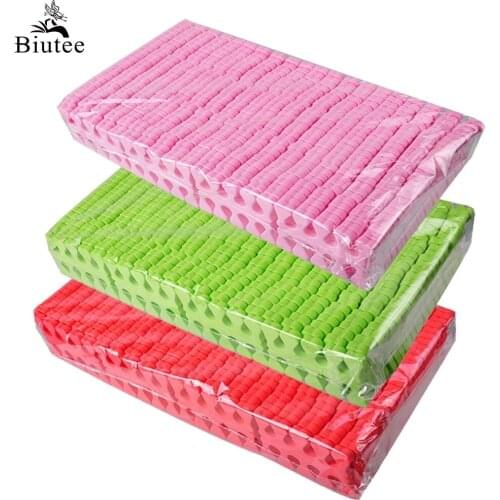 BIUTEE 400PCS Pedicure Toe Separators Bulk Nail Art Finger Separators Soft Foam Toe Stretcher For Toes & Finger Relaxing Holding
