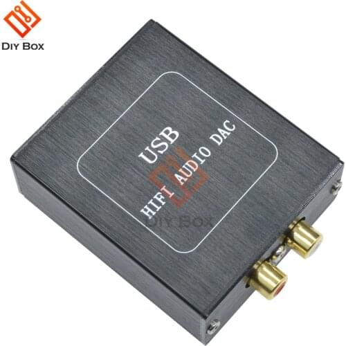 SA9227/PCM5102A Audio Decoder DAC Board 32BIT 384KHZ HIFI Asynchronous Speaker Decoder Board DC 5V with Case for Mac OS Windows