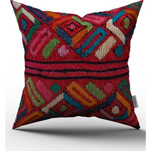 Special Design Cushion Pillow decorate Case Special Design, Ethnic Colorful Pattern, Home Furniture, Garden DECORATION, Healthy Painting