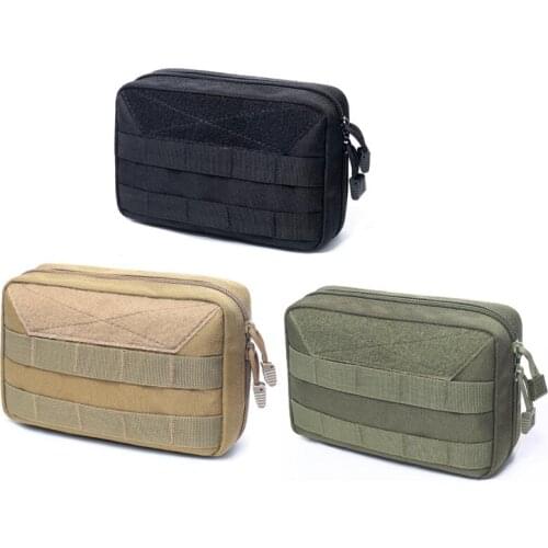 Tactical Military Molle Pouch Mini First Aid Pouch Phone Holder Case Utility Hunting Bag