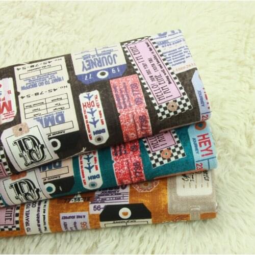 High quality and pure cotton dress fabric Handmade DIY clothing dress fabric fashion printing tissus patchwork