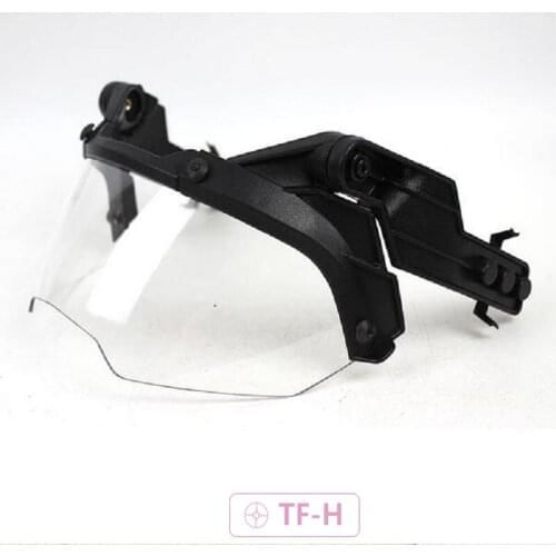 OP Helmet Guide Goggles FAST MICH Tactical Helmet Adjustable 90 Degrees CS Wearable Myopia Glasses