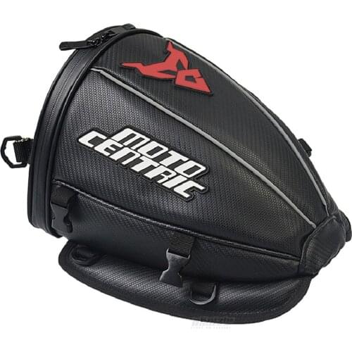 Waterproof Motorcycle Backpack Tail Tank Bag Moto Riding Multi-functional Leather Sports Motorbike Durable Rear Seat Bag Mochila