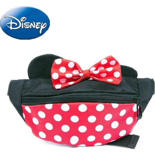 Disney Minnie Mouse Woman Shoulder Bag Girl Mickey Coin Purse Fashion Wallet Lady Cosmetic Handbag Cute Cartoon New Tote Bags