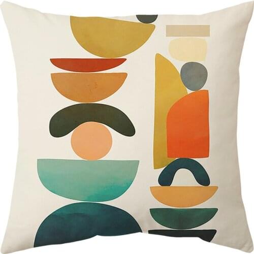 Abstract Oil Paintings Throw Pillow Case Cushion Covers for Home Sofa Chair Decorative Pillowcases