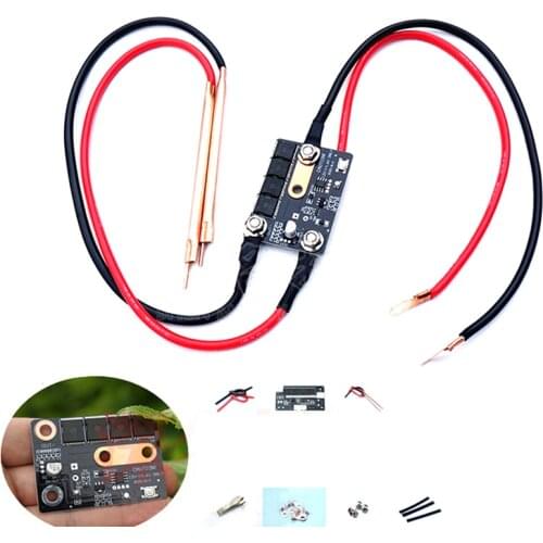 Spot Welding Machine Accessories Welding Pen Full Set Of Accessories DIY Portable 12V Battery Energy Storage Spot Welding Machin