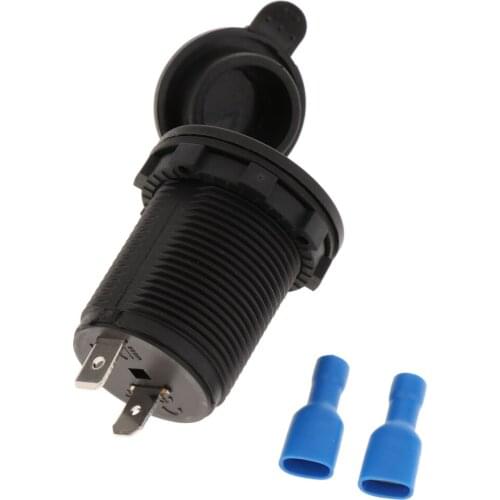 RV Car Vehicle Cigarette Lighter Socket Port Charger Power Outlet 12V