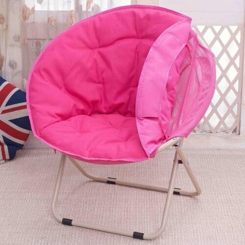 Large Moon Chairs Sun Lounger Lazy Chair Radar Recliner Folding Chair Sofa Back Chair with Removable Cover