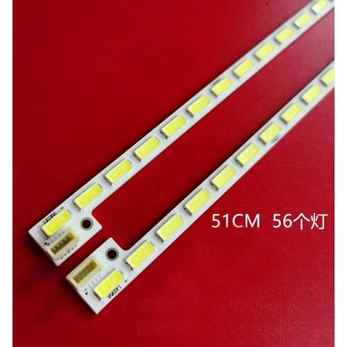 FOR changhong LE46A700P LE46A900P 3D46A4000iV Article lamp STA460A85 74.46T14.001-3-DX1 screen T460HVD01.0 1piece=56LED 510MM