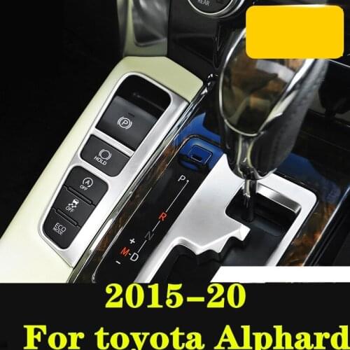 For toyota Alphard 2015-20 Car Electronic handbrake handbrake button panel decorative cover panel frame patch accessories