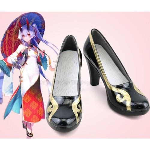 FGO Fate Grand Order Tomoe Gozen Archer Inferno Cosplay Shoes Boots Halloween Carnival Cosplay Costume Accessory