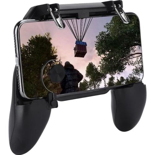 Mobile Game Controller, Mobile Game Trigger Joystick Gamepad Smartphone Game Handle Universal Fit Mobile Phones Below 6.5 inch
