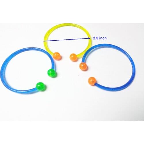 8 Circular Fashion Bracelet 609 Girls Kids Pretend Birthday Fun Party Favor Gift Beads Pinata Bag Filler Loot Gift Novelty Prize