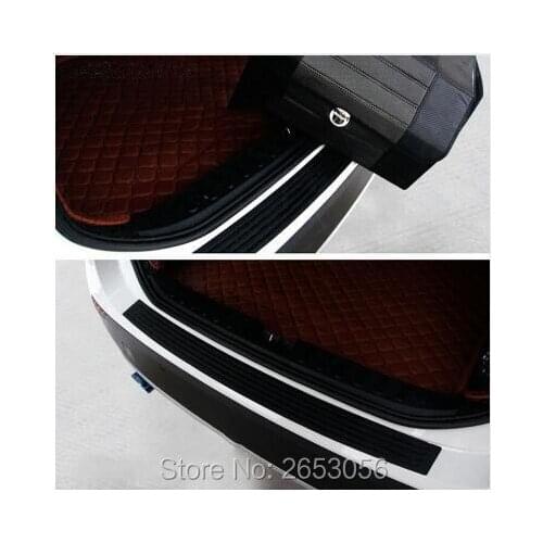 Car Rear Bumper Scuff Protector Sill Cover Sticker Accessories For Mitsubishi ASX Outlander Lancer Colt Evolution Pajero Eclipse