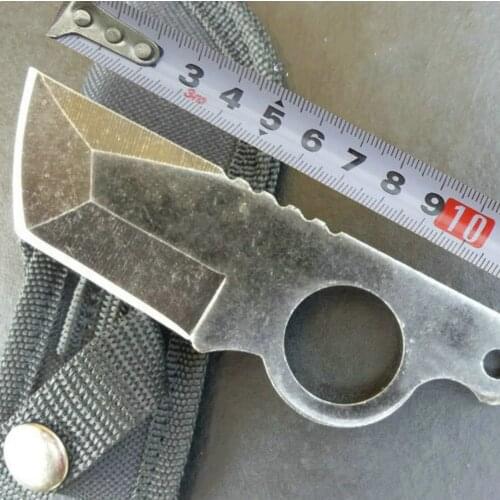 DAOMACHEN NEW tactical hunting knife outdoors camping survive knives multi diving tool & Stone wash blade fast shipping