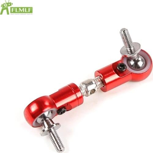 Alloy CNC Pull Rod Steering Servo Arm Fit for 1/5 HPI ROFUN ROVAN KM BAJA 5B 5T 5SC Losi 5ive T Rc Car Parts