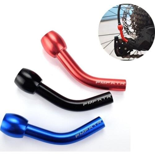 2/4pcs Bicycle Rear Derailleur Tube MTB Elbow Aluminum Alloy Cable Extension Tube Bicycle Equipment Accessories Black/Red/Blue