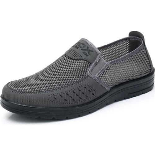 Comfortable Mens Casual Shoes Breathable Mesh Summer Men Shoes 2021 New Non-Slip Lightweight Shoes For Men Tenis Masculino