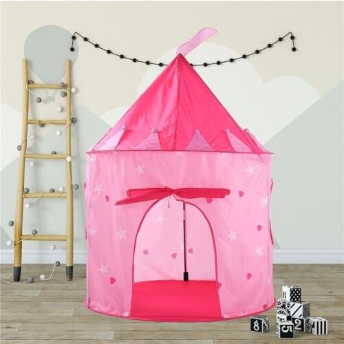 Explosion Style Children Tent Five-pointed Starry Kids Yurt Toy Ocean Ball Pool Kids Play Tents Indoor Kids Play Room Foldable