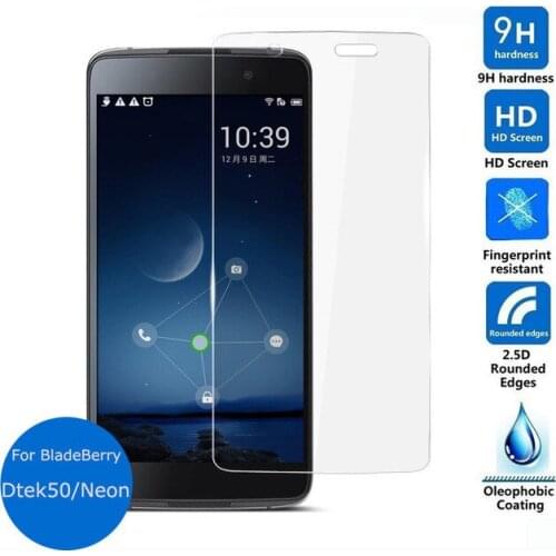 0.26mm Explosion-proof Front LCD Tempered Glass Film for Blackberry DTEK50 NEON Screen Protector pelicula de vidro