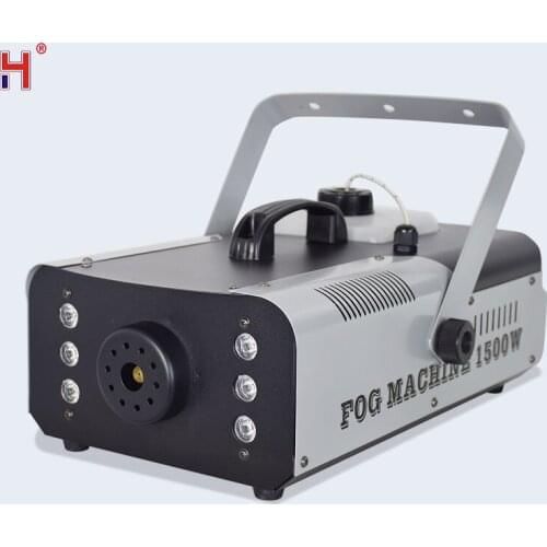 1500W Fog Smoke Machine Atomization Fogging Disinfection Disco Stage Party Wedding DJ Music Color Light Effect Fogger Ejector