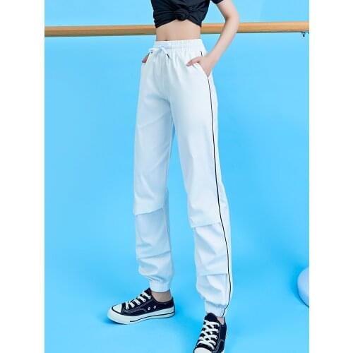 Sports pants womens outdoor running casual trousers summer thin trend loose foot guard pants yoga fitness pants women