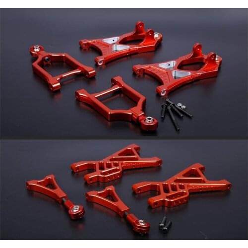 CNC all mental front and rear A arms for RV KM HPI BAJA 5B 5T 5SC