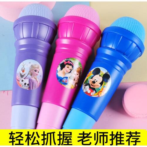 Disney Princess Aisha Childrens Toy Microphone Singing Echo Microphone Microphone Boy Girl Enlightenment Early Education Toy