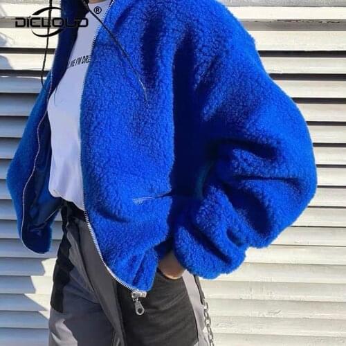 Женские синие куртки DICLOUD China At AliExpress