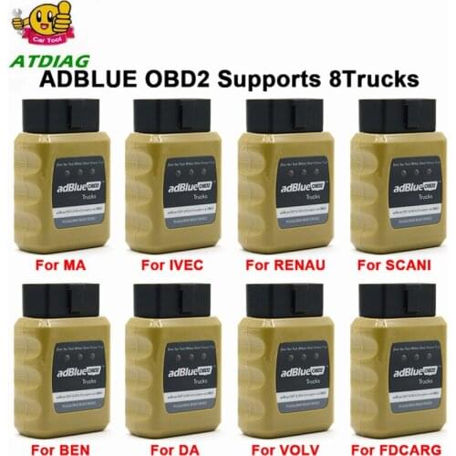 AdBlue Emulator NOX Emulation AdblueOBD2 Plug&Drive Ready Device by OBD2 Trucks Adblue OBD2 for trucks