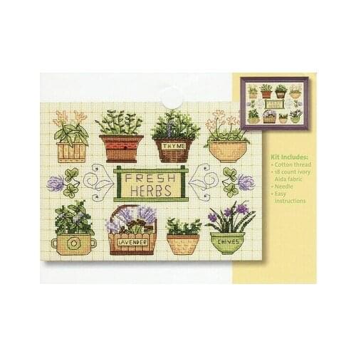 HH WY Top Quality Lovely Counted Cross Stitch Kit counted embroidery cross stitchDIM 73497 Fresh herb