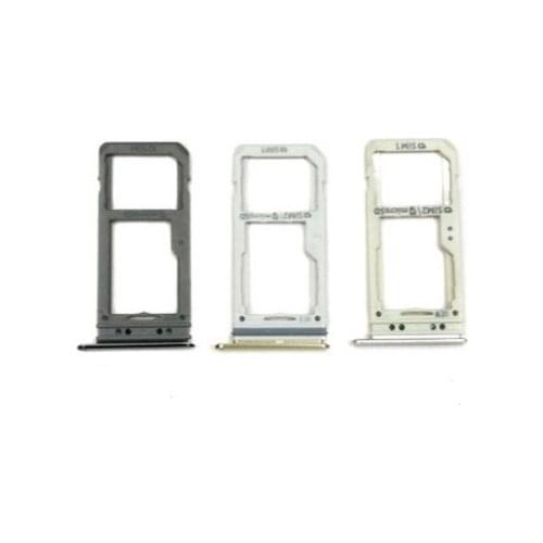 100pcs/lot SIM Card Tray For Samsung Galaxy S8 G950 S8 Plus G955 Sim Card Holder Slot Single Dual Sim