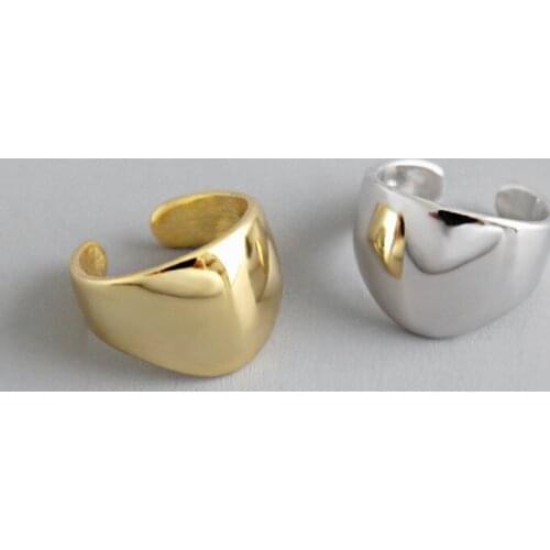 Minimalist Wrap Cartilago Gold Color No Piercing Clip On Earrings For Women Girl Simple Fashion Ear Cuff Jewelry Gifts SD2220