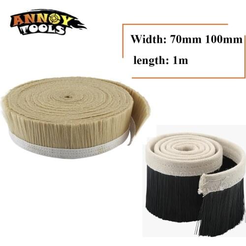 Nylon Dust Cover Brush 1Mx70mm100mm CNC Engraving machine Dust Collector Cover For CNC Router Engraving Machine
