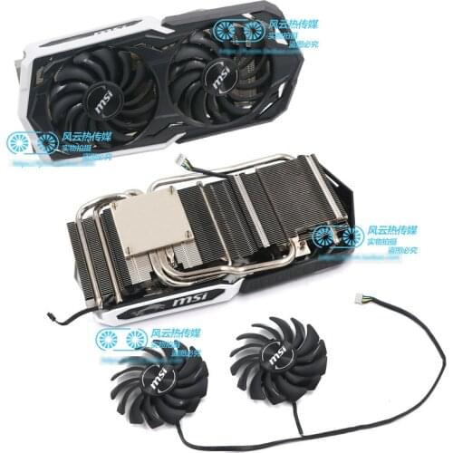 New Original for MSI RTX2060 SUPER ARMOR Graphics Video Card Cooling Fan